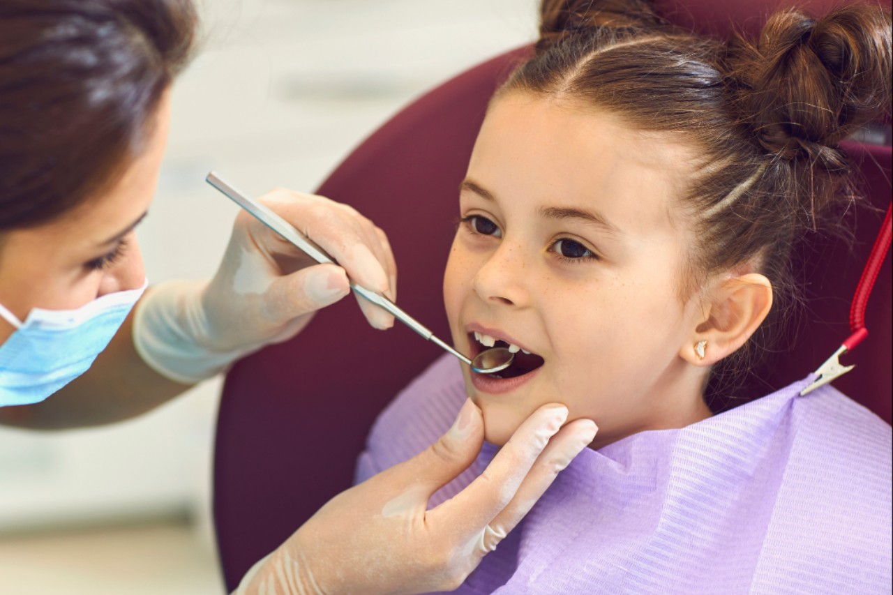smilesohio-cropped child getting teeth cleaned